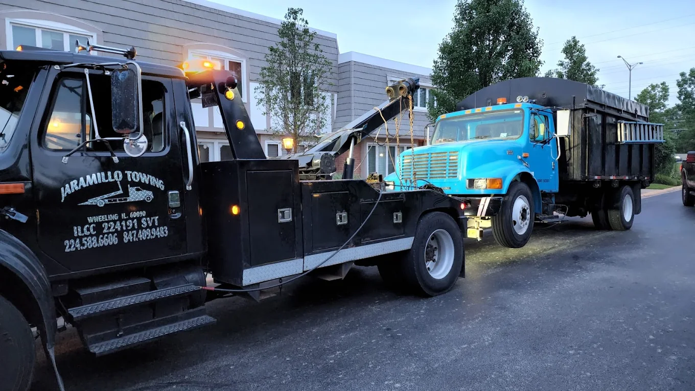 Professional towing service