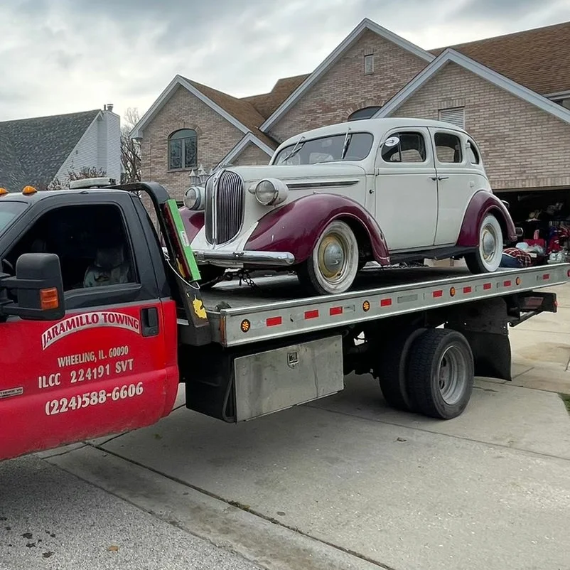 Professional towing service